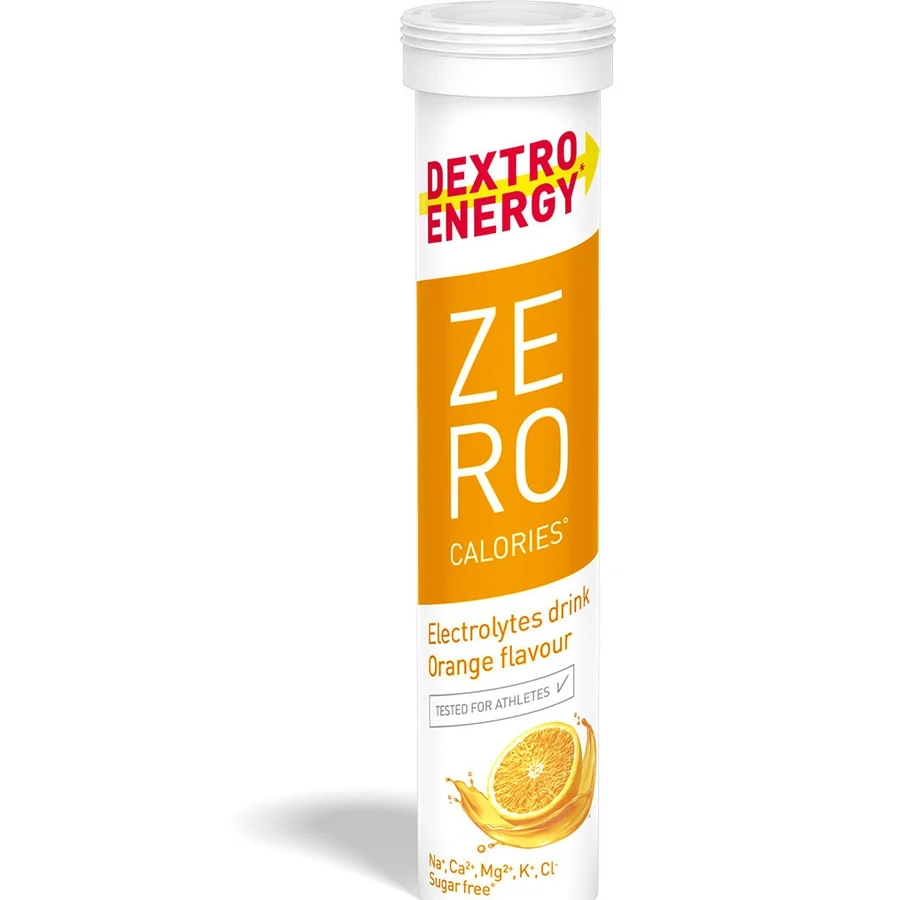 Bautura cu electroliti 0 calorii tablete Portocale 80g Dextro Energy, 1 bucata
