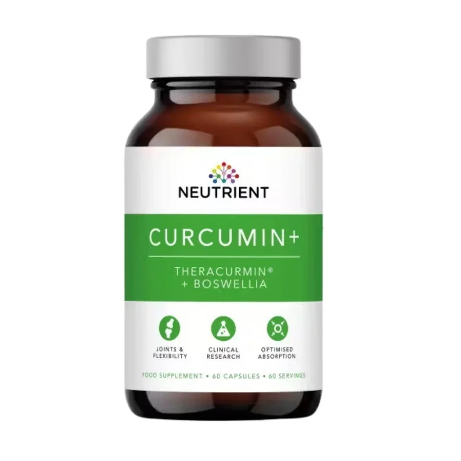Curcumin Theracurmin® + Boswellia Phytosome 60 capsule, Neutrient - Suport Articulatii si Mobilitate