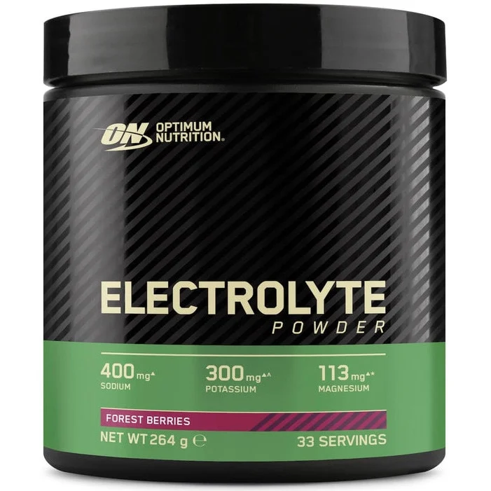 Electroliti + magneziu, potasiu, calciu, sodiu, Optimum Nutrition ON ELECTROLYTES, aroma fructe de padure, 264g