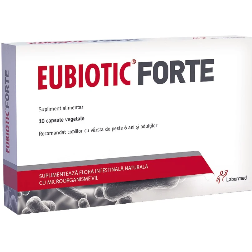 Eubiotic Forte, Alvogen, 10 capsule vegetale