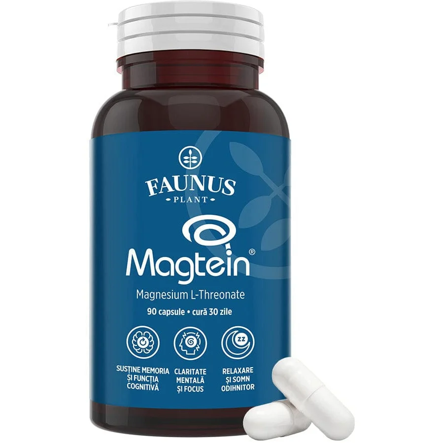 Magneziu L-Treonat Magtein® – Formula complexa de magneziu antistres si oboseala