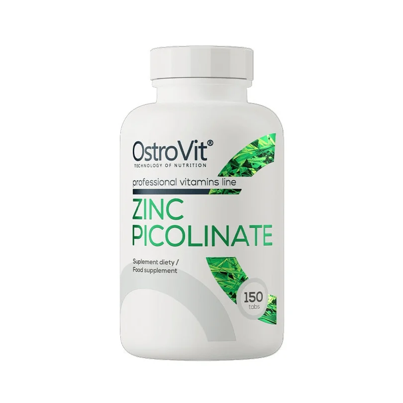 OstroVit Zinc Picolinat, supliment alimentar pentru sustinerea sistemului imunitar si mentinerea sanatatii pielii, parului si unghiilor, 15 mg zinc per tableta, 150 tablete