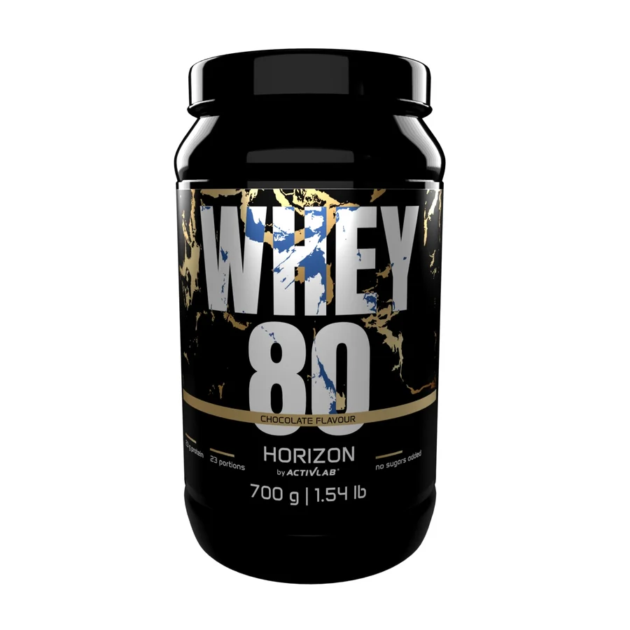 Proteine din zer, pudra proteica, Activlab HORIZON WHEY 80, 700g, baton de lapte