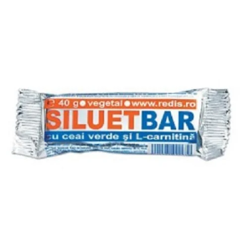 Set 12 batoane proteice Redis, Siluet Bar, 12 x 40g