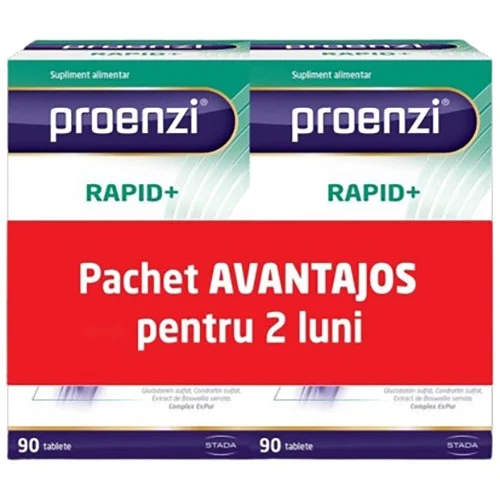 Supliment alimentar Proenzi ArtroStop Rapid+ Walmar, 180 tablete
