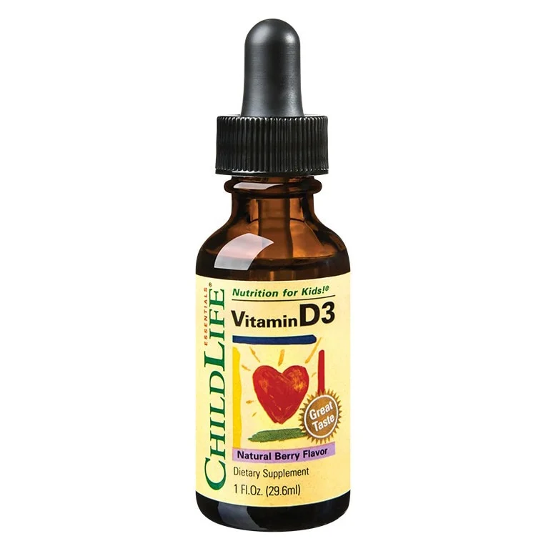 Supliment alimentar Vitamin D3 500UI ChildLife Essentials, Secom 29.6 ml
