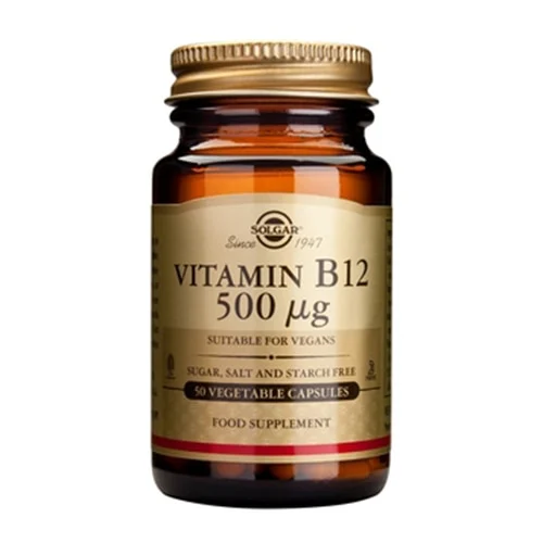 Supliment alimentar Vitamina B12 500mg, 50 capsule