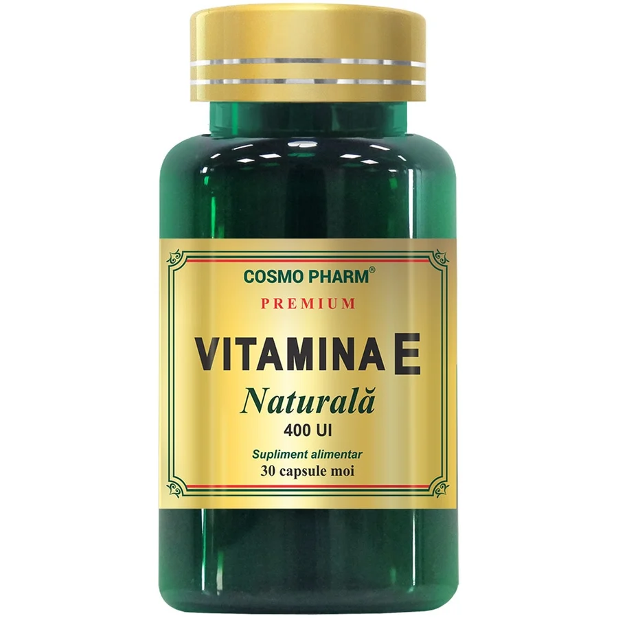 Supliment alimentar Vitamina E Naturala 400 Ui Cosmo Pharm Premium, 30 capsule
