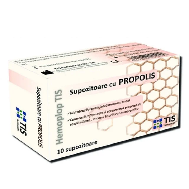 Supozitoare cu propolis Tis 10 buc